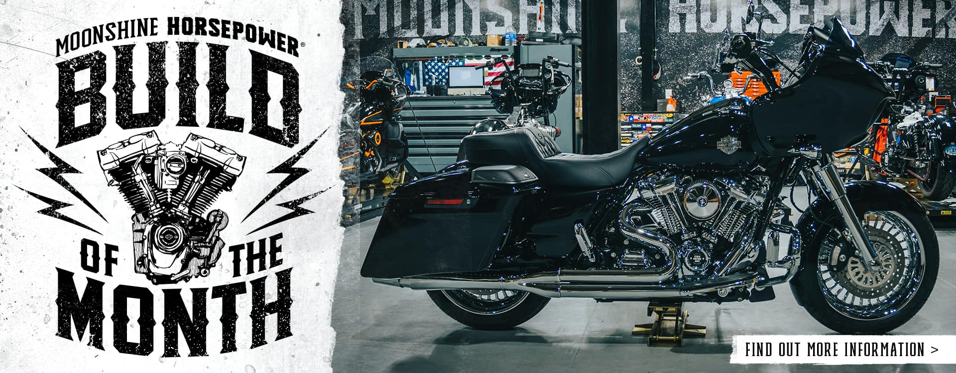 Moonshine Harley Horsepower Build of the Month